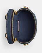 Trail Crossbody 12 In Signature Blue Denim
