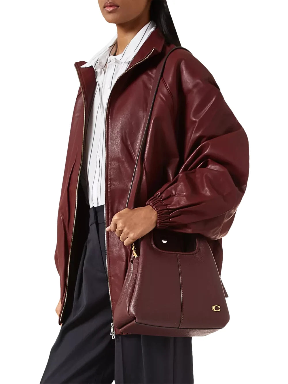 Lana Shoulder Bag 23 Burgundy